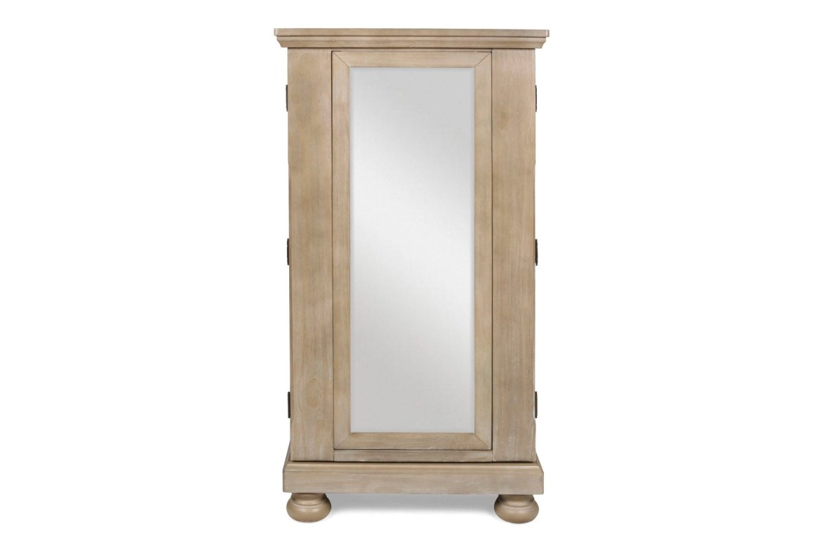 Allegra - Swivel Chest - Pewter Accent Chests by New Classic - Walls Furniture & Mattress