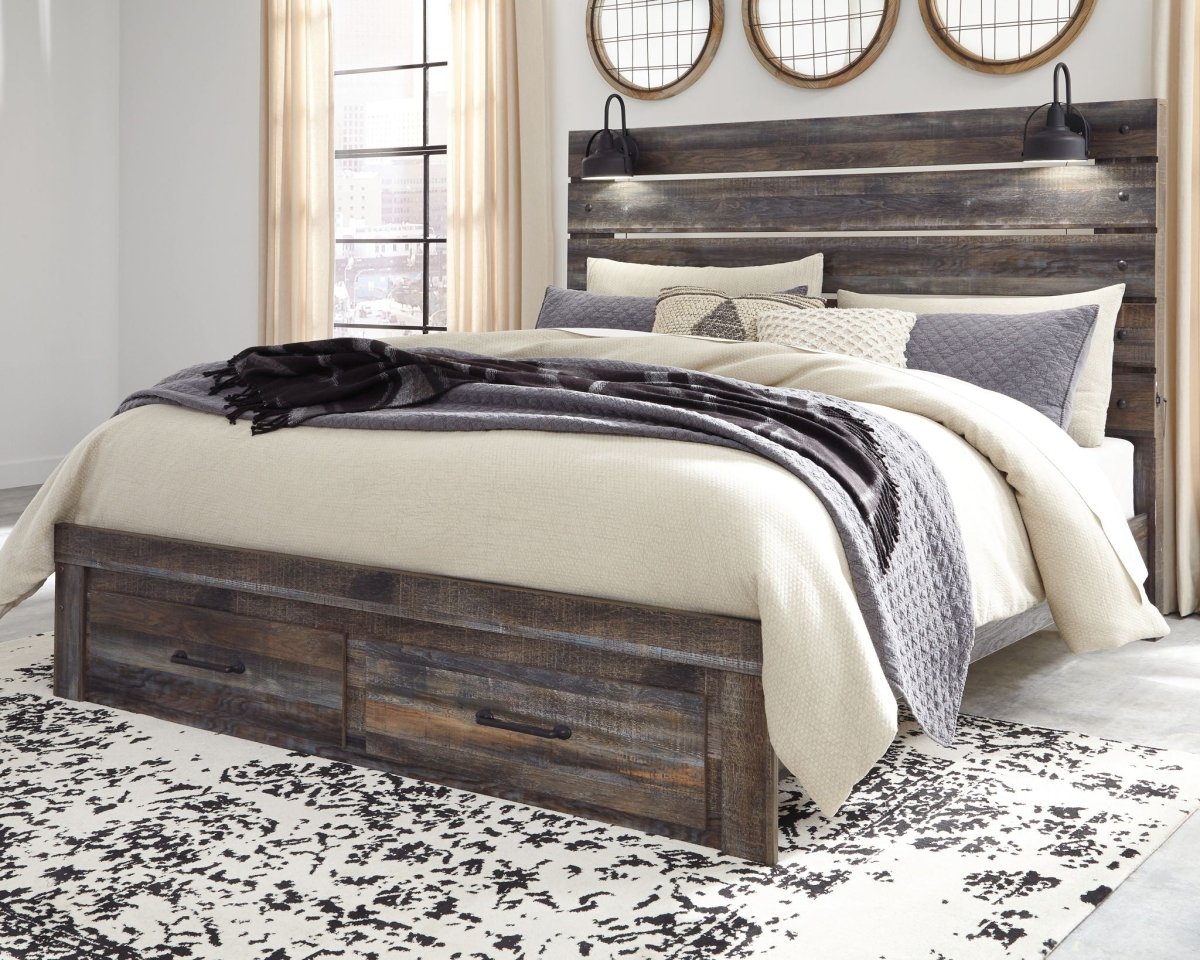 Drystan - Panel Bed Storage Beds by Signature Design by Ashley® - Walls Furniture & Mattress