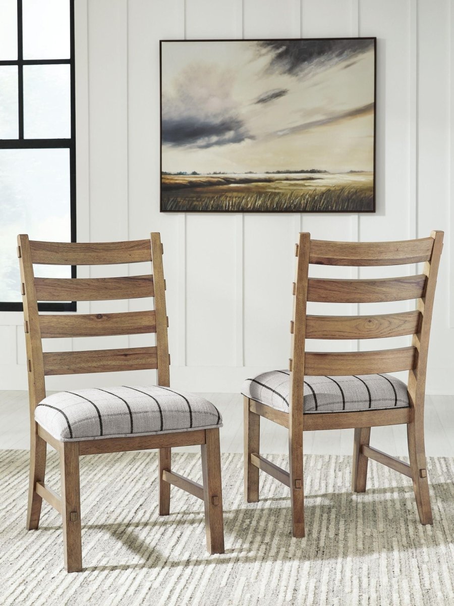 Ridgester - Dining Upholstered Side Chair (Set of 2) Chair Sets by Benchcraft® - Walls Furniture & Mattress