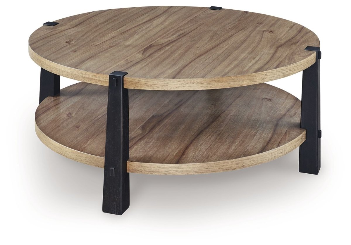 Ridgester - Round Table End Tables by Signature Design by Ashley® - Walls Furniture & Mattress