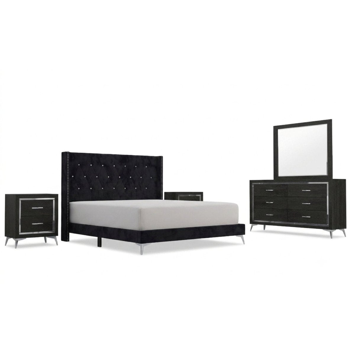 Huxley - Bedroom Set 4 Piece Bedroom Sets by New Classic - Walls Furniture & Mattress