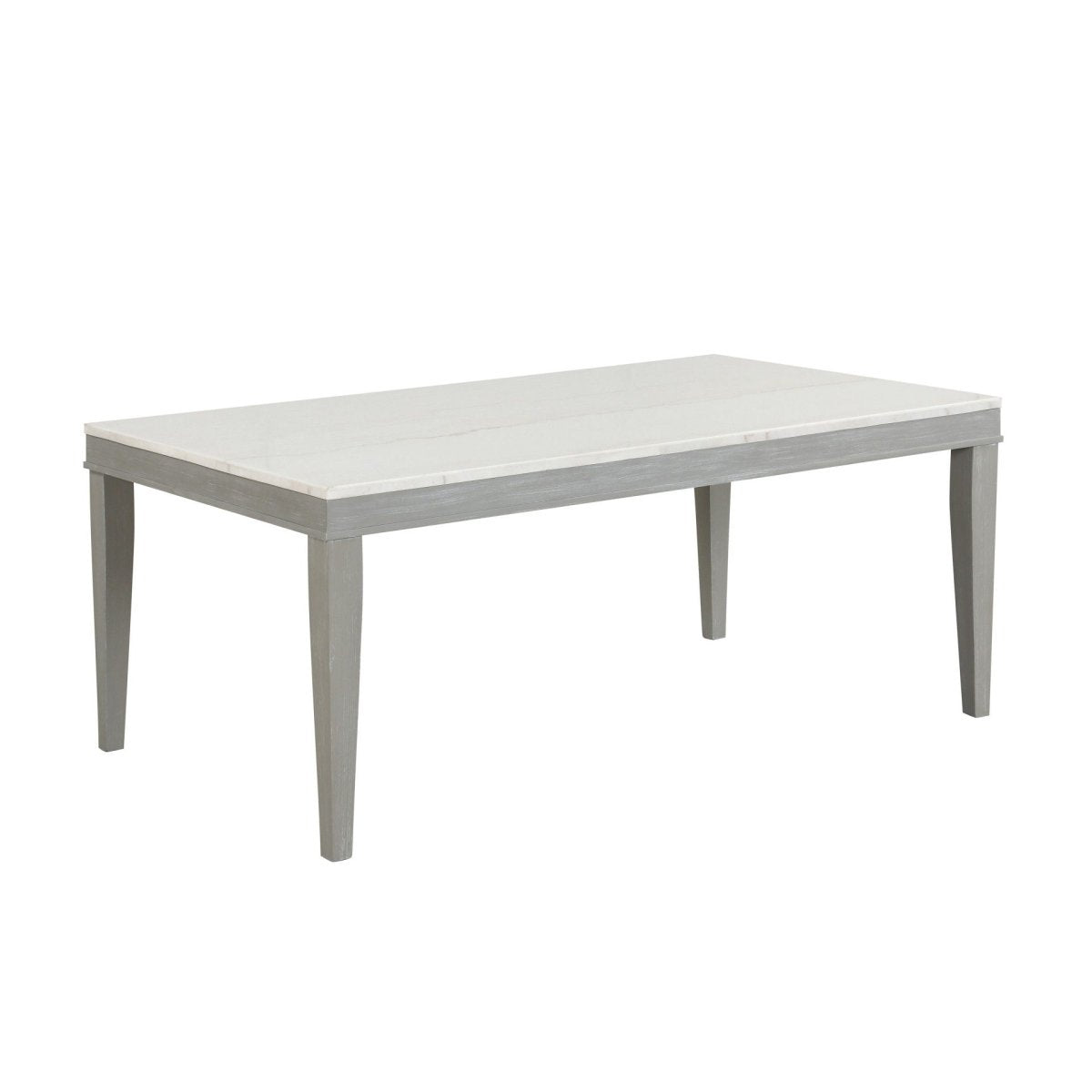 Essence - 70" Rectangle Dining Table With Marble Top Dining Tables by New Classic - Walls Furniture & Mattress