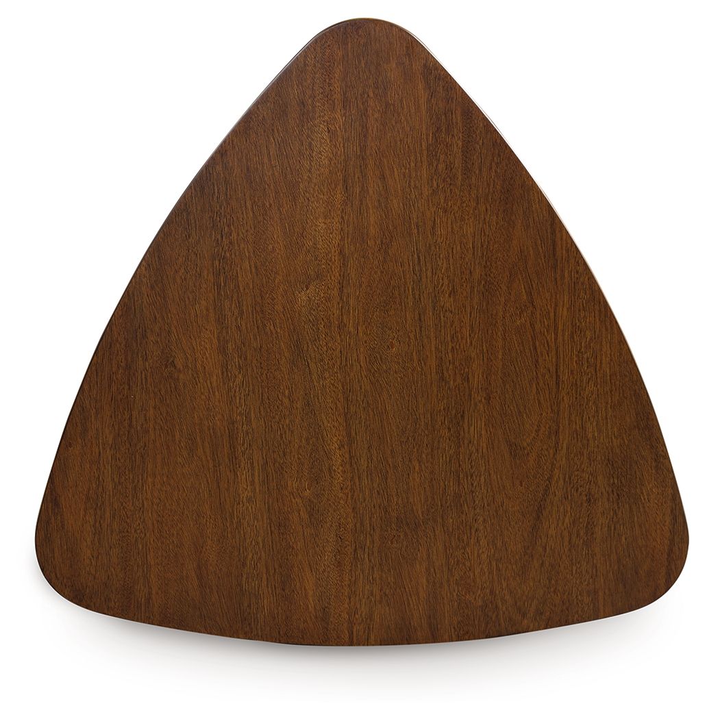 Tameride - Brown - Triangle Dining Room Table Dining Tables by Signature Design by Ashley® - Walls Furniture & Mattress
