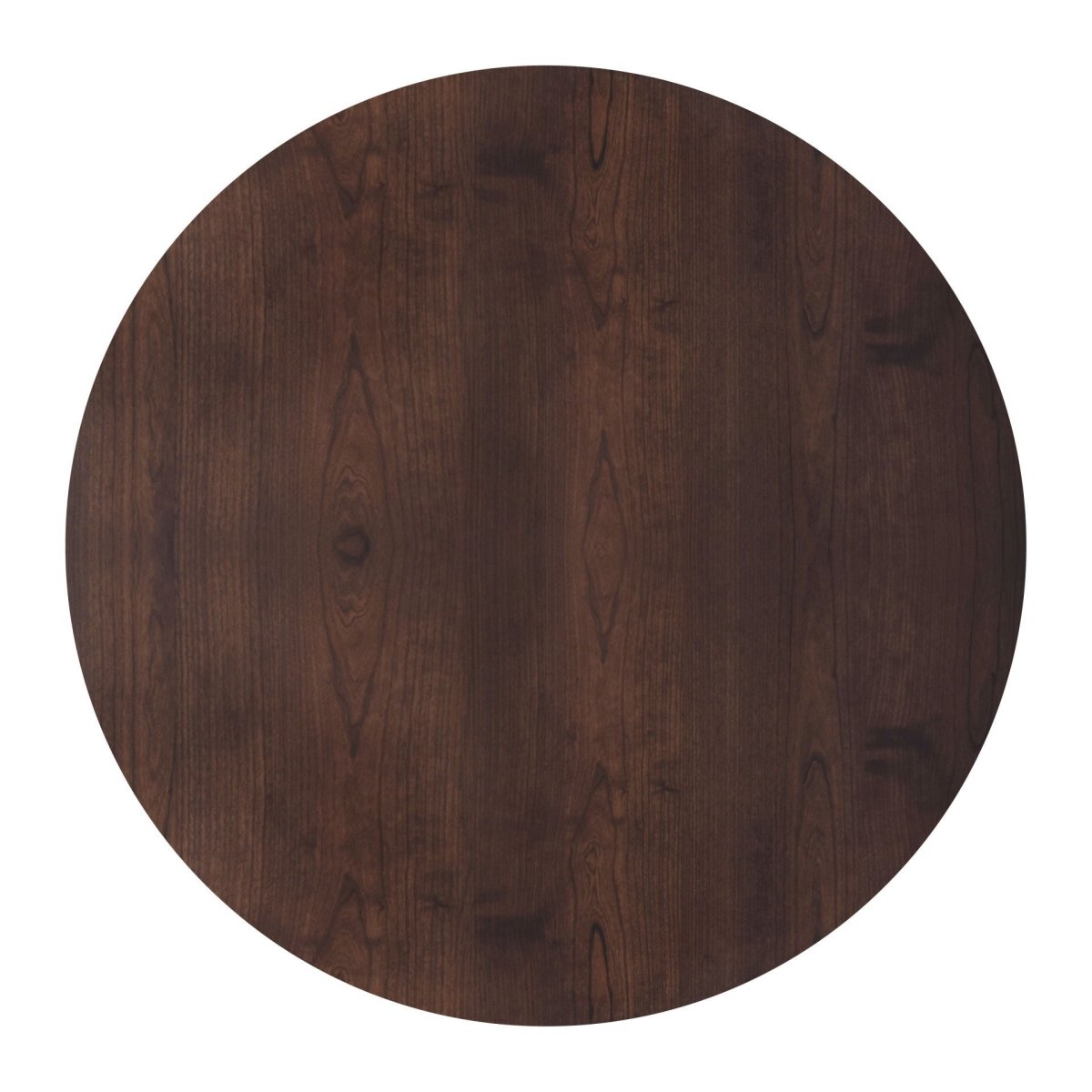Tioga - 47" Round Table - Brown Cherry Dining Tables by New Classic - Walls Furniture & Mattress
