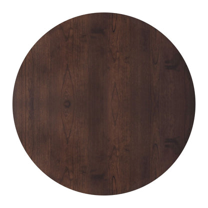 Tioga - 47" Round Table - Brown Cherry Dining Tables by New Classic - Walls Furniture & Mattress
