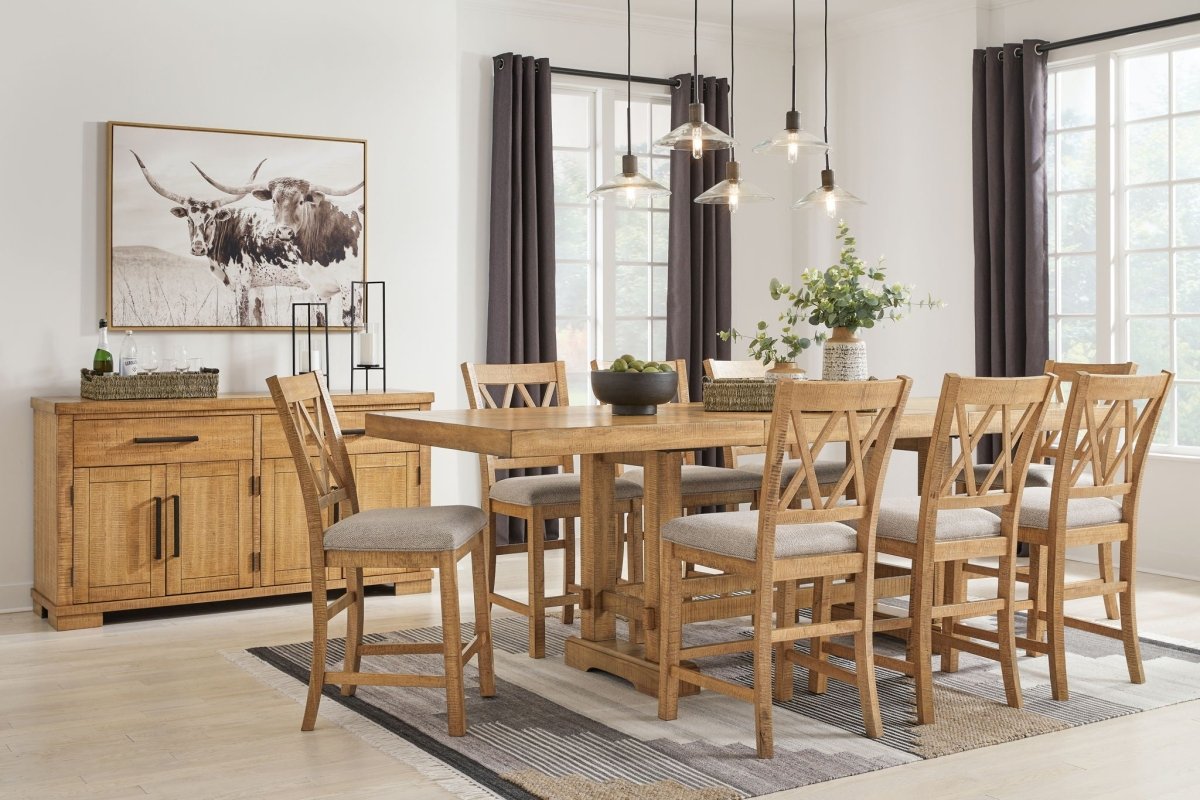 Havonplane - Counter Dining Set 5 Piece Dining Room Sets by Signature Design by Ashley® - Walls Furniture & Mattress