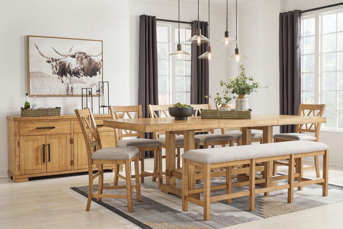 Havonplane - Counter Dining Set 5 Piece Dining Room Sets by Signature Design by Ashley® - Walls Furniture & Mattress