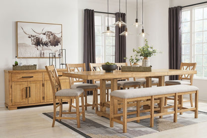 Havonplane - Counter Dining Set 5 Piece Dining Room Sets by Signature Design by Ashley® - Walls Furniture & Mattress