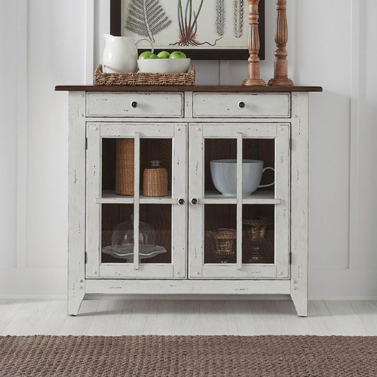 Al Fresco - Server - Graphite / Whitestone Servers by Liberty Furniture - Walls Furniture & Mattress