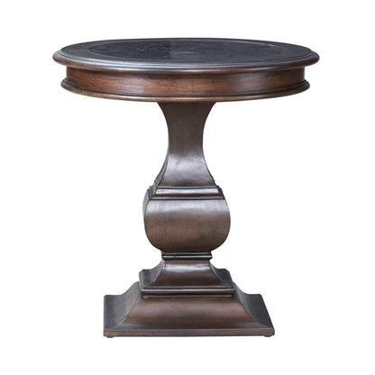 Provence Park - Round End Table - Brown End Tables by Liberty Furniture - Walls Furniture & Mattress