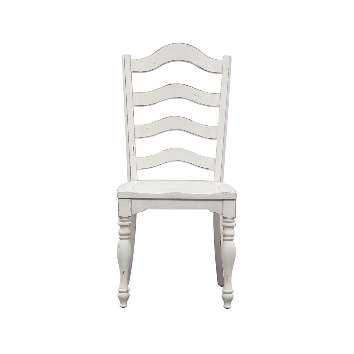 Magnolia Manor - Ladder Back Side Chair - White Side Chairs by Liberty Furniture - Walls Furniture & Mattress