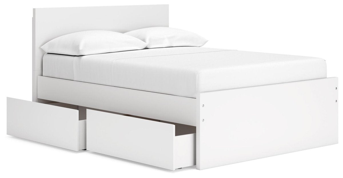 Onita - Panel Platform Bed Storage Beds by Signature Design by Ashley® - Walls Furniture & Mattress