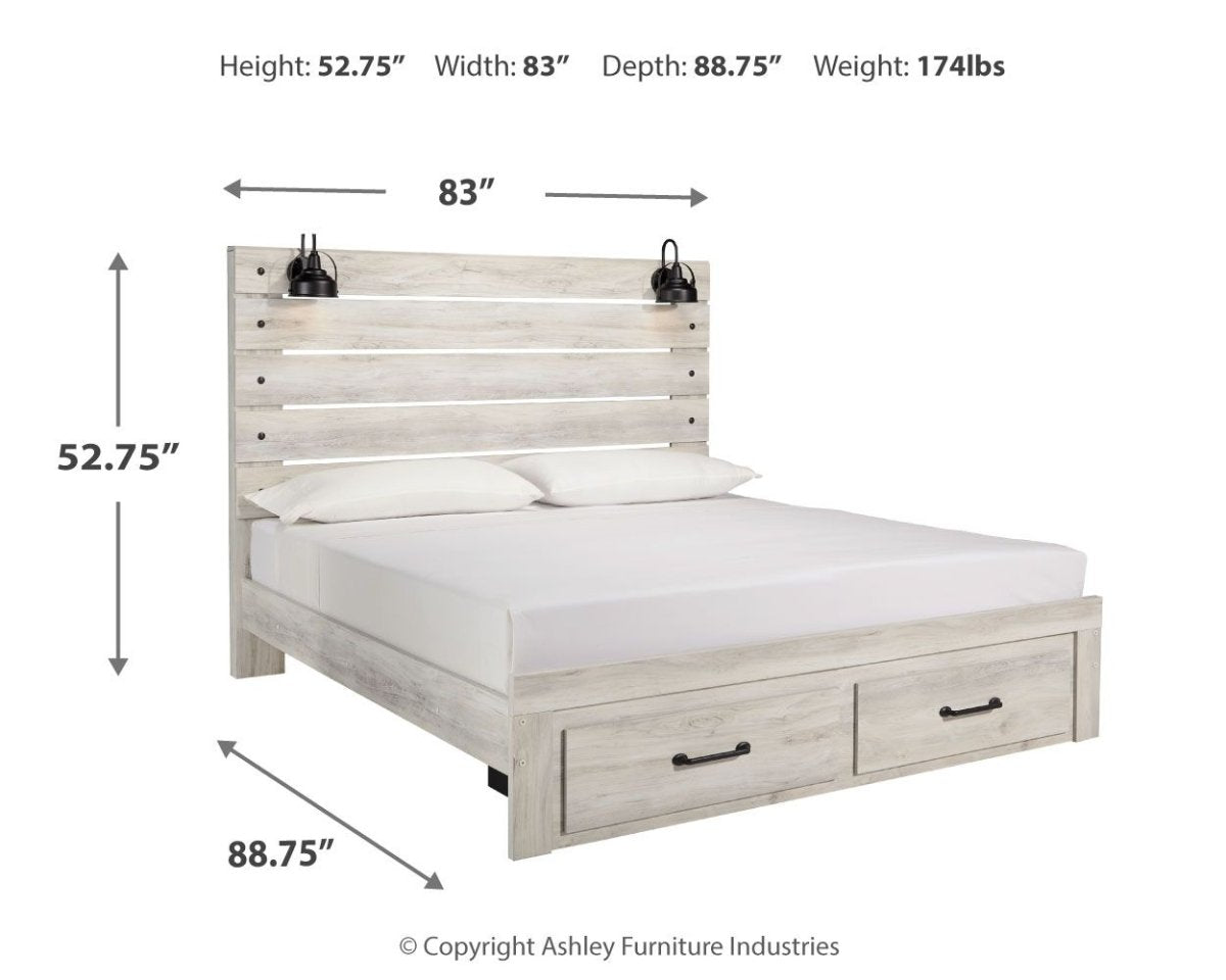 Cambeck - Panel Bed Storage Beds by Signature Design by Ashley® - Walls Furniture & Mattress