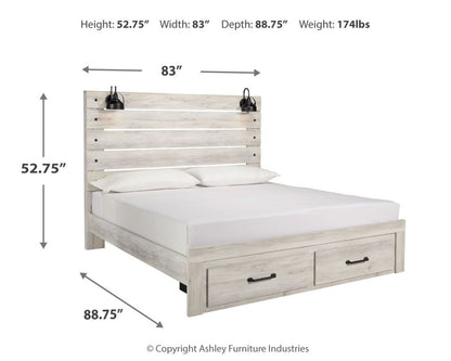 Cambeck - Panel Bed Storage Beds by Signature Design by Ashley® - Walls Furniture & Mattress