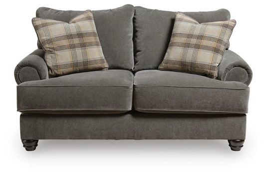 Tallow Creek - Loveseat - Shadow Stationary Loveseats by Signature Design by Ashley® - Walls Furniture & Mattress