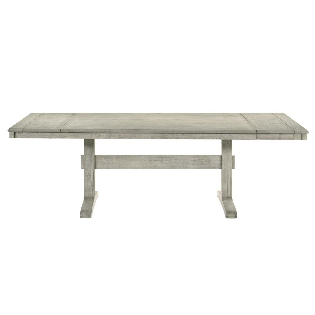 Hallendale - Trestle Table - White Dining Tables by Liberty Furniture - Walls Furniture & Mattress