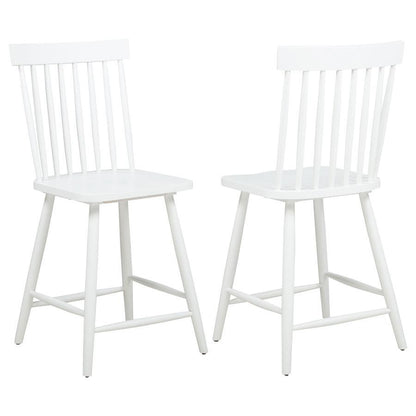 Andrews - Windsor Counter Height Dining Side Chair (Set of 2) Chair Sets by Coaster Fine Furniture - Walls Furniture & Mattress
