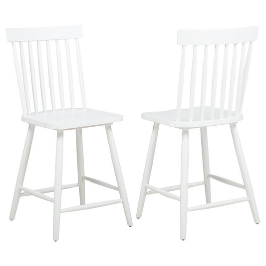 Andrews - Windsor Counter Height Dining Side Chair (Set of 2) Chair Sets by Coaster Fine Furniture - Walls Furniture & Mattress