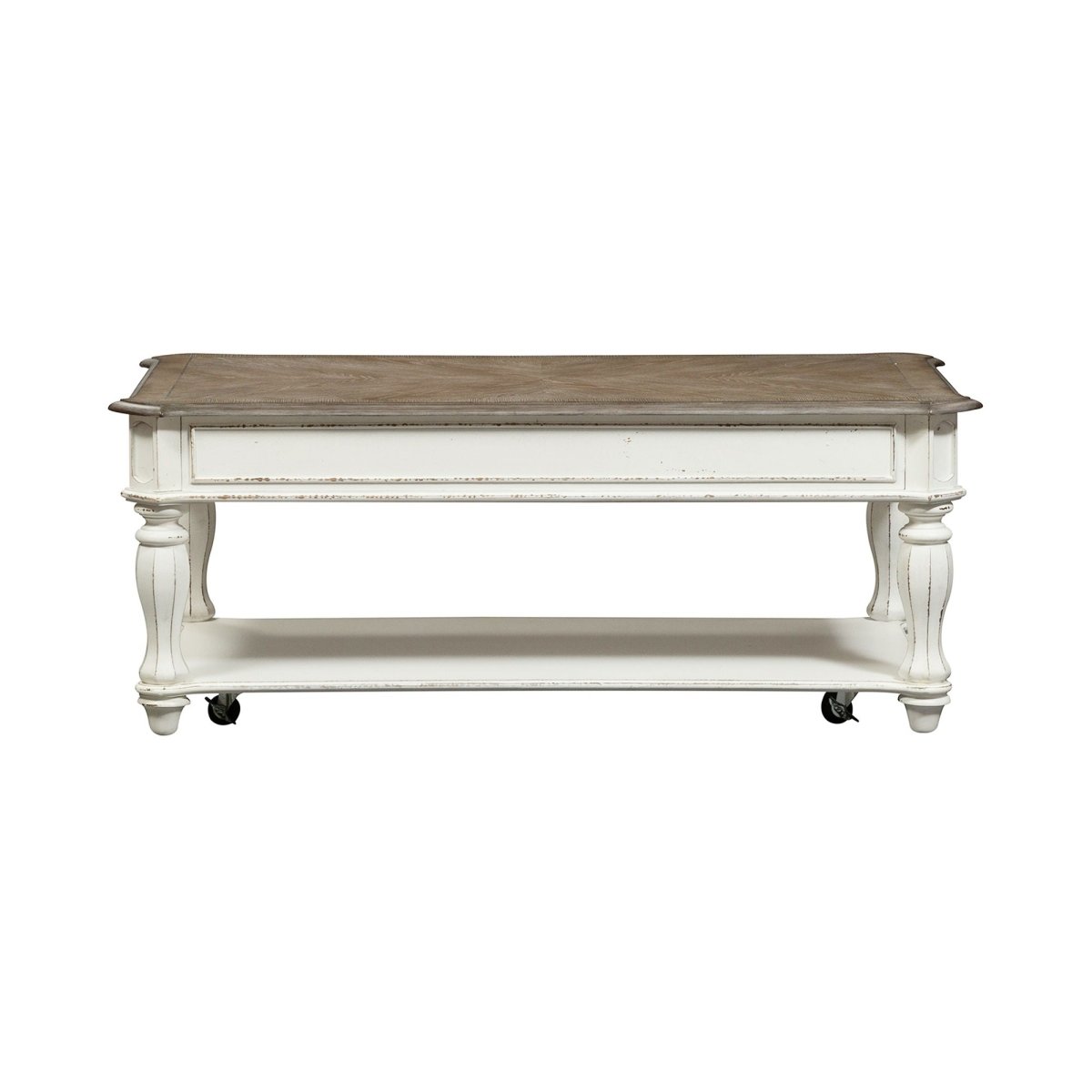 Magnolia Manor - Lift Top Cocktail Table - White Cocktail Tables by Liberty Furniture - Walls Furniture & Mattress