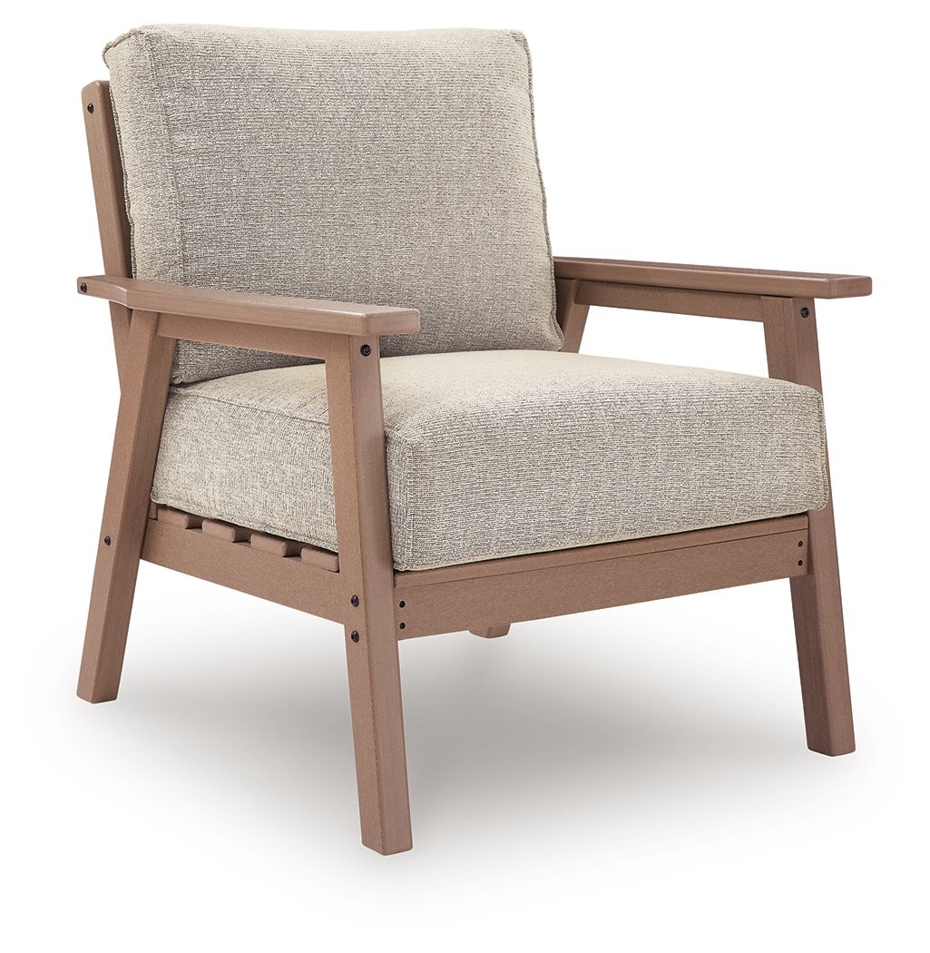 Grover Beach - Lounge Chair With Cushion (Set of 2) - Driftwood Chair Sets by Signature Design by Ashley® - Walls Furniture & Mattress