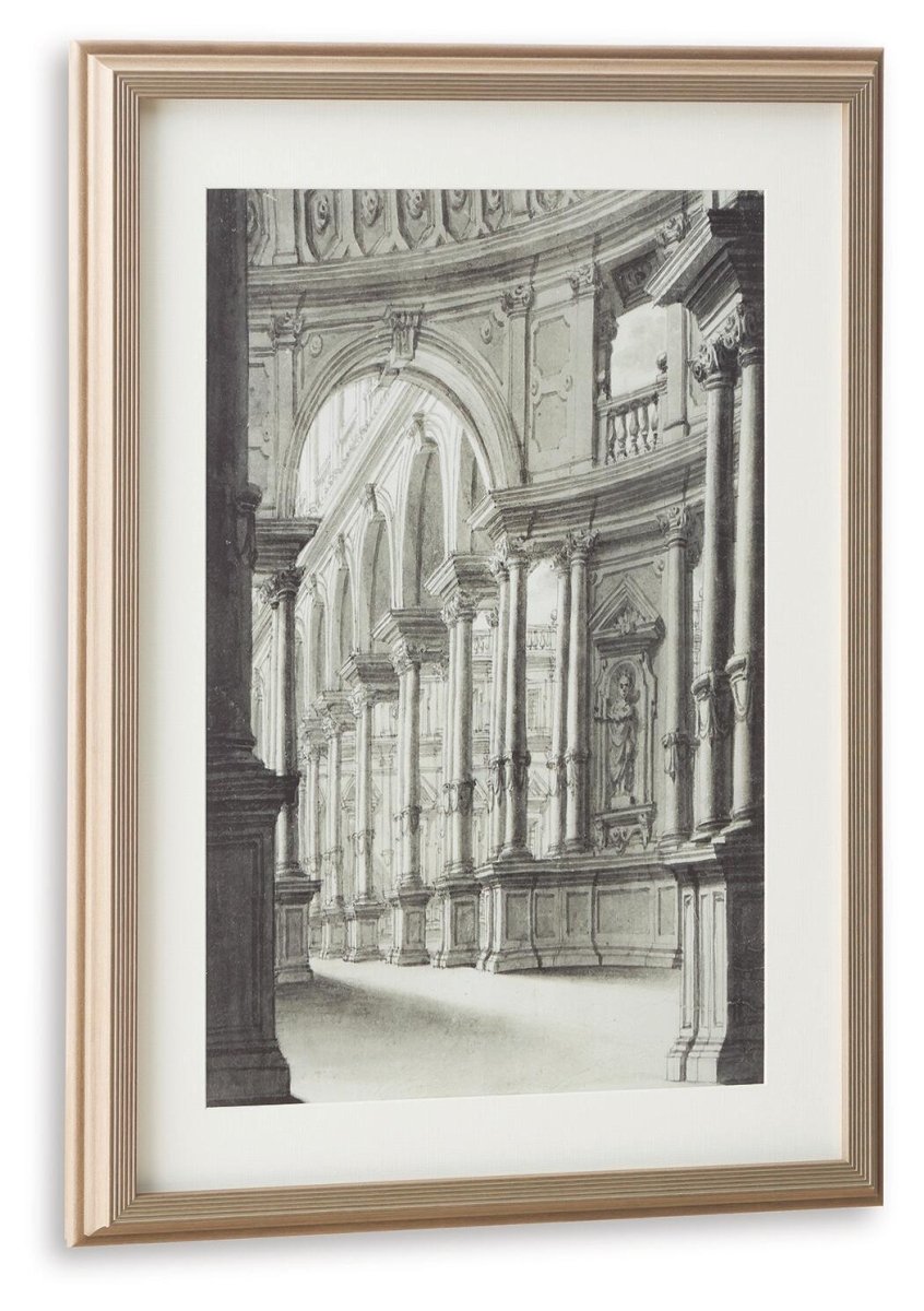 Jebkins - Wall Art - Black / Walnut Framed Prints by Signature Design by Ashley® - Walls Furniture & Mattress