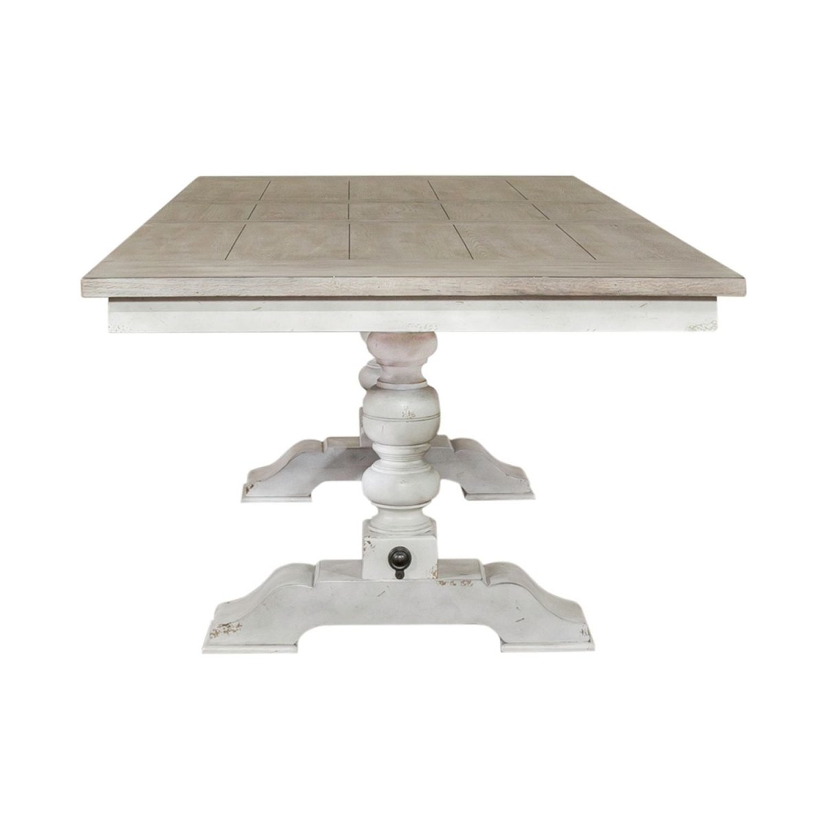 Whitney - Trestle Table - White Dining Tables by Liberty Furniture - Walls Furniture & Mattress