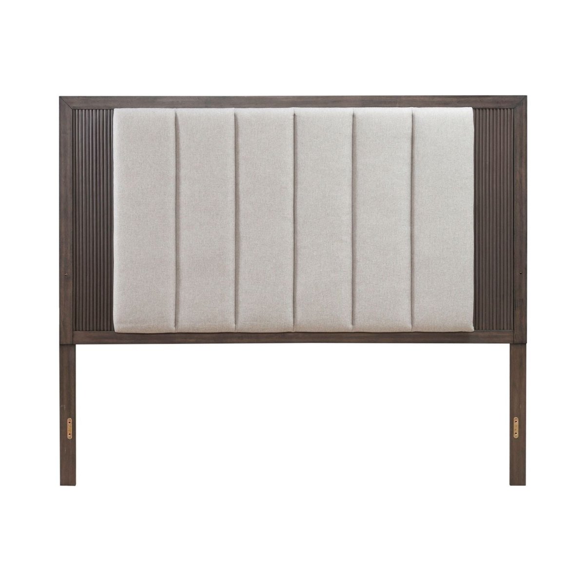Modern Edge - Upholstered Panel Headboard Upholstered Headboards by Liberty Furniture - Walls Furniture & Mattress