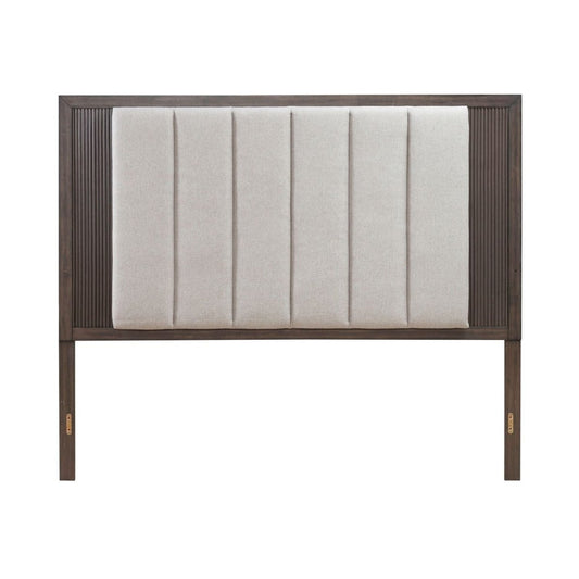Modern Edge - Upholstered Panel Headboard Upholstered Headboards by Liberty Furniture - Walls Furniture & Mattress