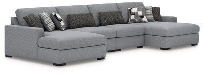Bealton - Sectional Stationary Sectionals by Benchcraft® - Walls Furniture & Mattress