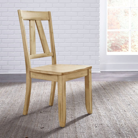 Lindsey Farm - Splat Back Side Chair (RTA) Side Chairs by Liberty Furniture - Walls Furniture & Mattress