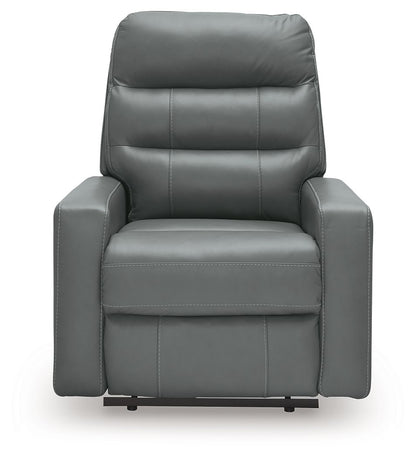 Pennacle Pier - Power Recliner With Adjustable Headrest Reclining Chairs by Signature Design by Ashley® - Walls Furniture & Mattress