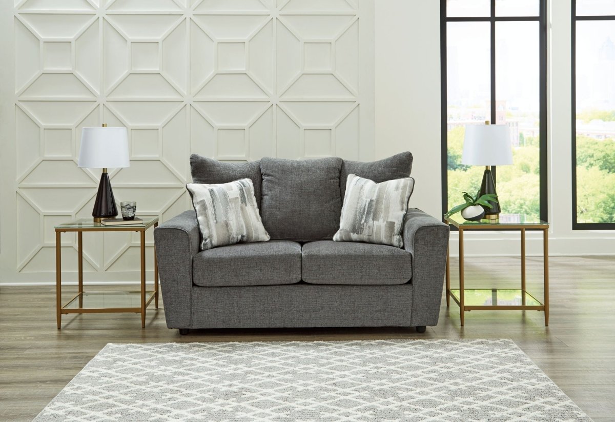 Stairatt - Living Room Set Stationary Chair & Ottoman by Signature Design by Ashley® - Walls Furniture & Mattress