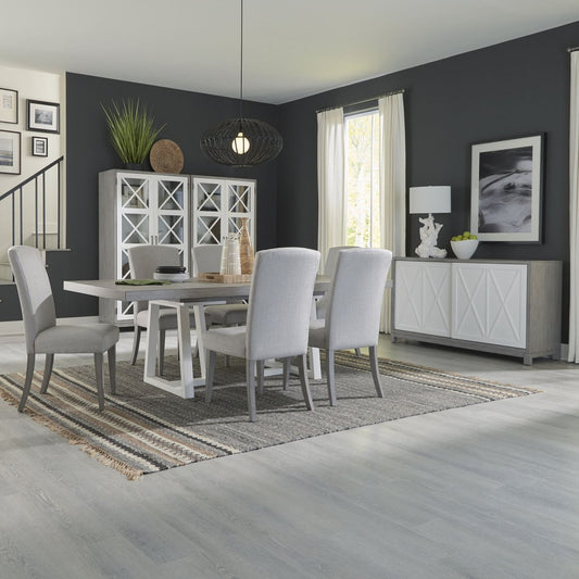Palmetto Heights - Double Pedestal Table Set 5 Piece Dining Room Sets by Liberty Furniture - Walls Furniture & Mattress