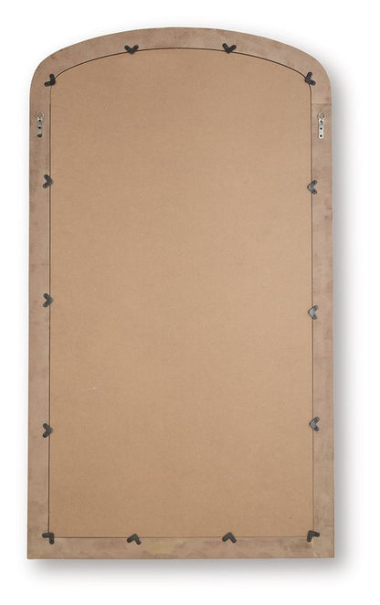 Fintan - Gold Finish - Floor Mirror Floor Mirrors by Signature Design by Ashley® - Walls Furniture & Mattress