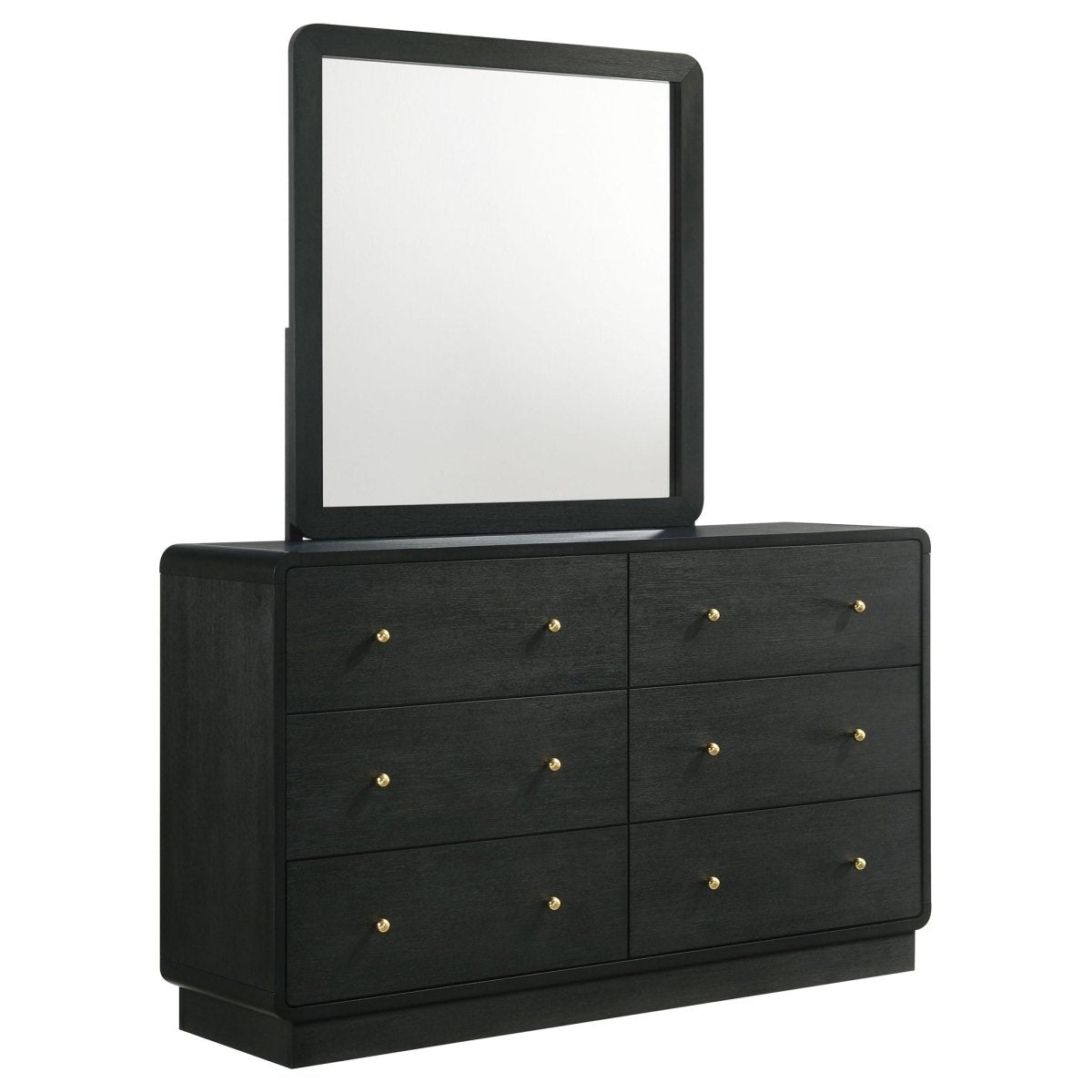 Cavelle - 6 - Drawer Dresser Dressers by Coaster Fine Furniture - Walls Furniture & Mattress