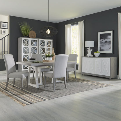 Palmetto Heights - Double Pedestal Table Set 5 Piece Dining Room Sets by Liberty Furniture - Walls Furniture & Mattress