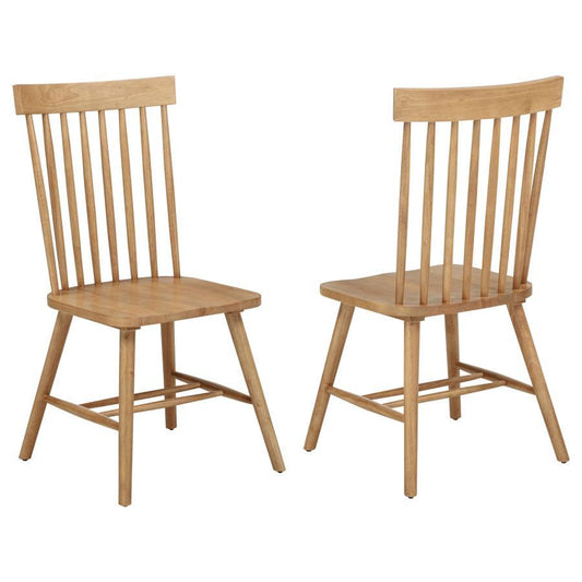 Andrews - Windsor Spindle Back Dining Side Chair (Set of 2) Chair Sets by Coaster Fine Furniture - Walls Furniture & Mattress