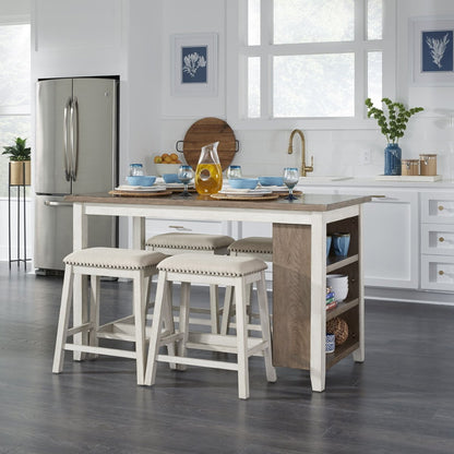 Brook Creek - Counter Set 5 Piece Dining Room Sets by Liberty Furniture - Walls Furniture & Mattress