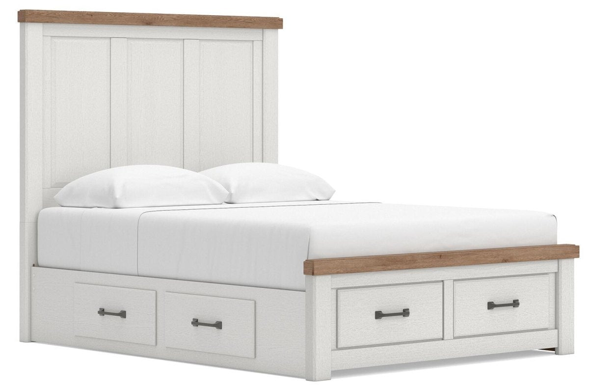 Savonport - Panel Storage Bed Storage Beds by Signature Design by Ashley® - Walls Furniture & Mattress
