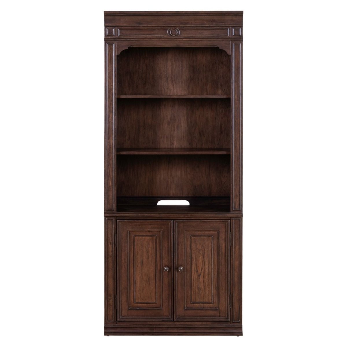 Provence Park - Bunching Bookcase - Chateau Brown Standard Bookcases by Liberty Furniture - Walls Furniture & Mattress