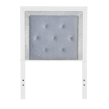Reflections - Upholstered Panel Headboard With Lights Upholstered Headboards by Liberty Furniture - Walls Furniture & Mattress