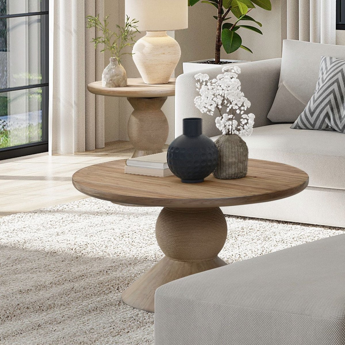 Briarcrest - 3 Piece Table Set - Tobacco Table Sets by Liberty Furniture - Walls Furniture & Mattress