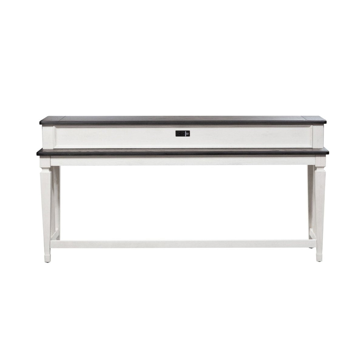 Allyson Park - Console Bar Table - White Console Tables by Liberty Furniture - Walls Furniture & Mattress