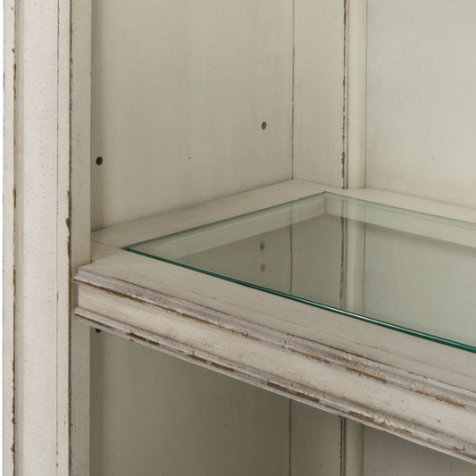 Magnolia Manor - Credenza Hutch - White Hutches by Liberty Furniture - Walls Furniture & Mattress