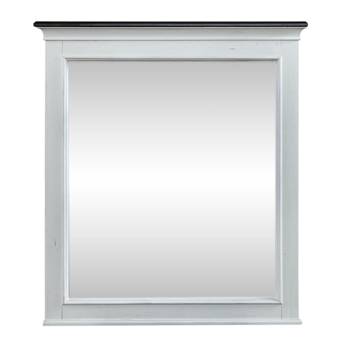 Allyson Park - Crown Mirror Mirrors by Liberty Furniture - Walls Furniture & Mattress