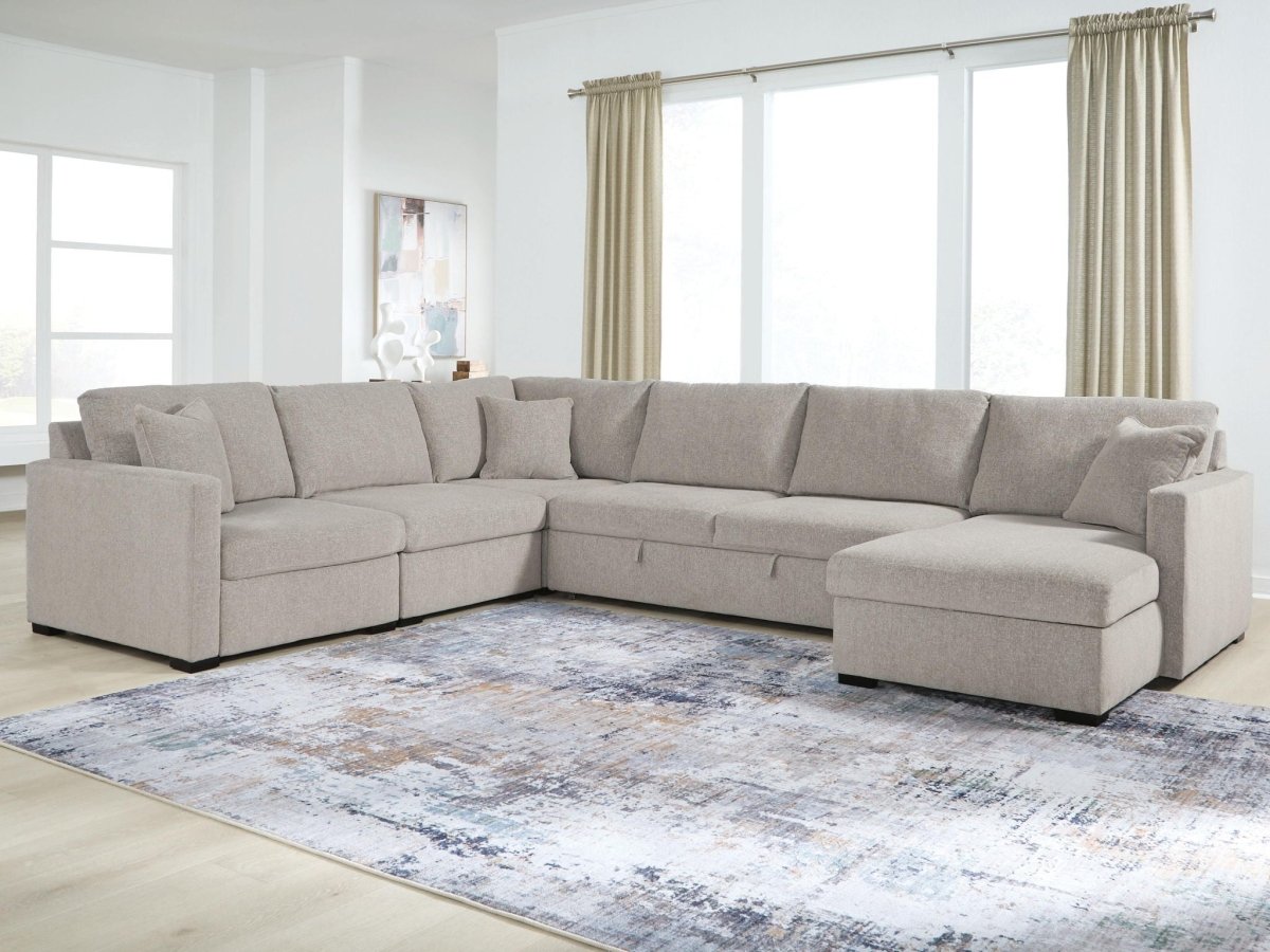 ModMax Luxe - Sectional Stationary Sectionals by Benchcraft® - Walls Furniture & Mattress