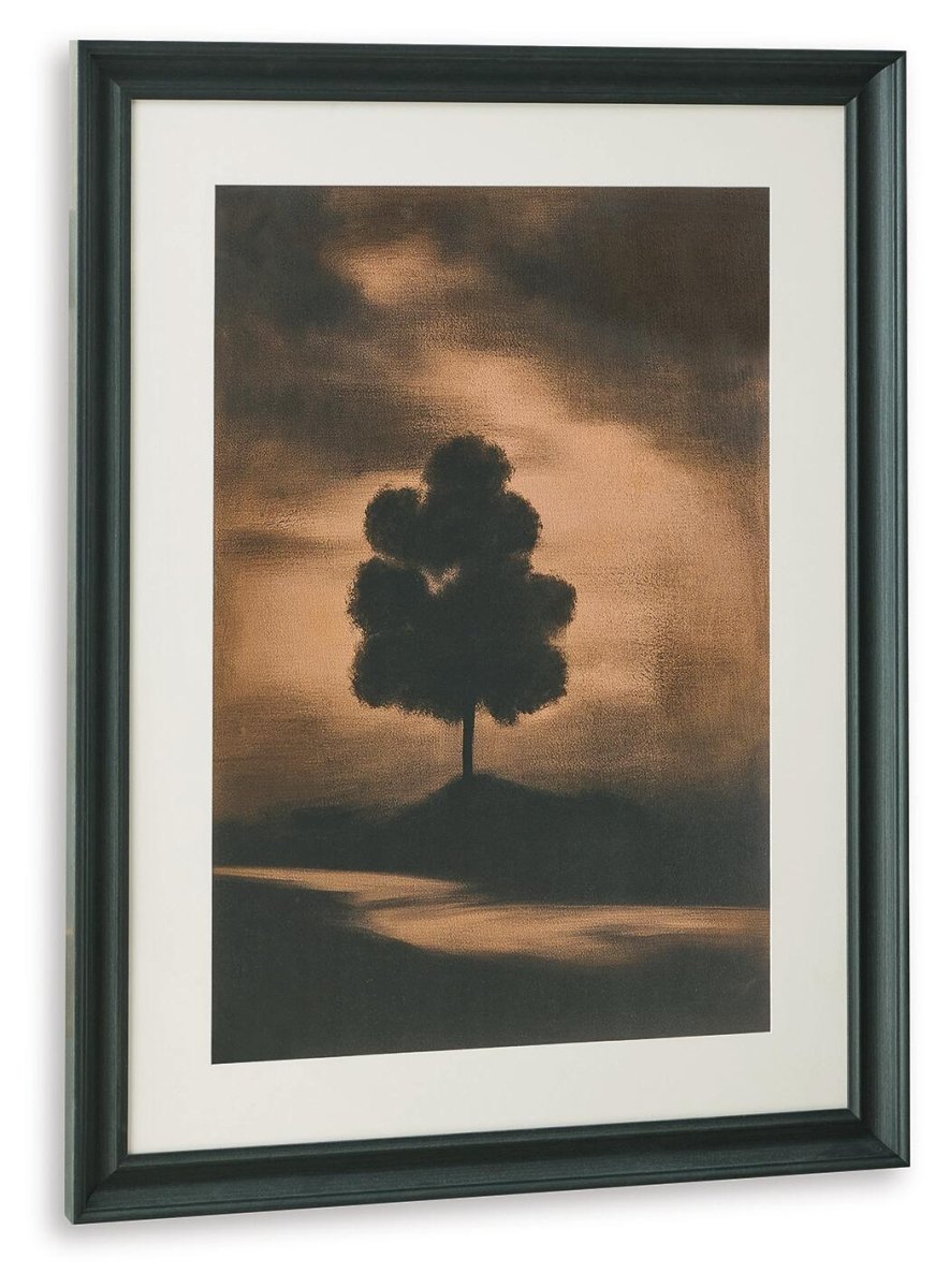 Chadlow - Wall Art - Brown / Black Framed Prints by Signature Design by Ashley® - Walls Furniture & Mattress