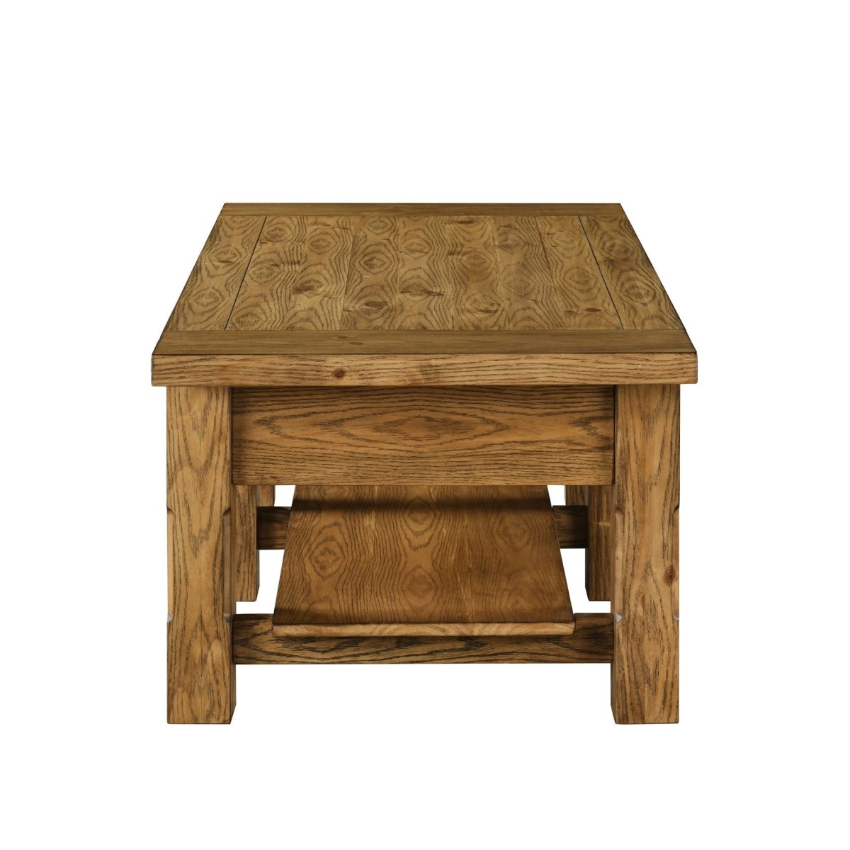 Duncan - 2 Drawer Coffee Table - Walnut Coffee Tables by New Classic - Walls Furniture & Mattress