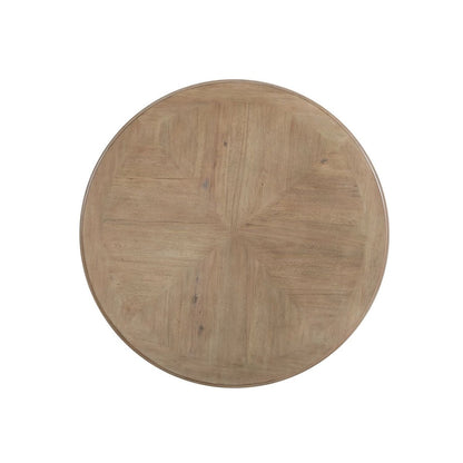 Turnberry Park - Round Cocktail Table - Washed White Cocktail Tables by Liberty Furniture - Walls Furniture & Mattress