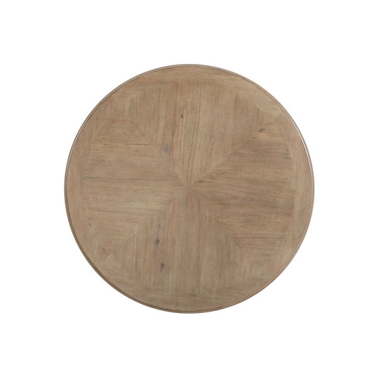 Turnberry Park - Round Cocktail Table - Washed White Cocktail Tables by Liberty Furniture - Walls Furniture & Mattress